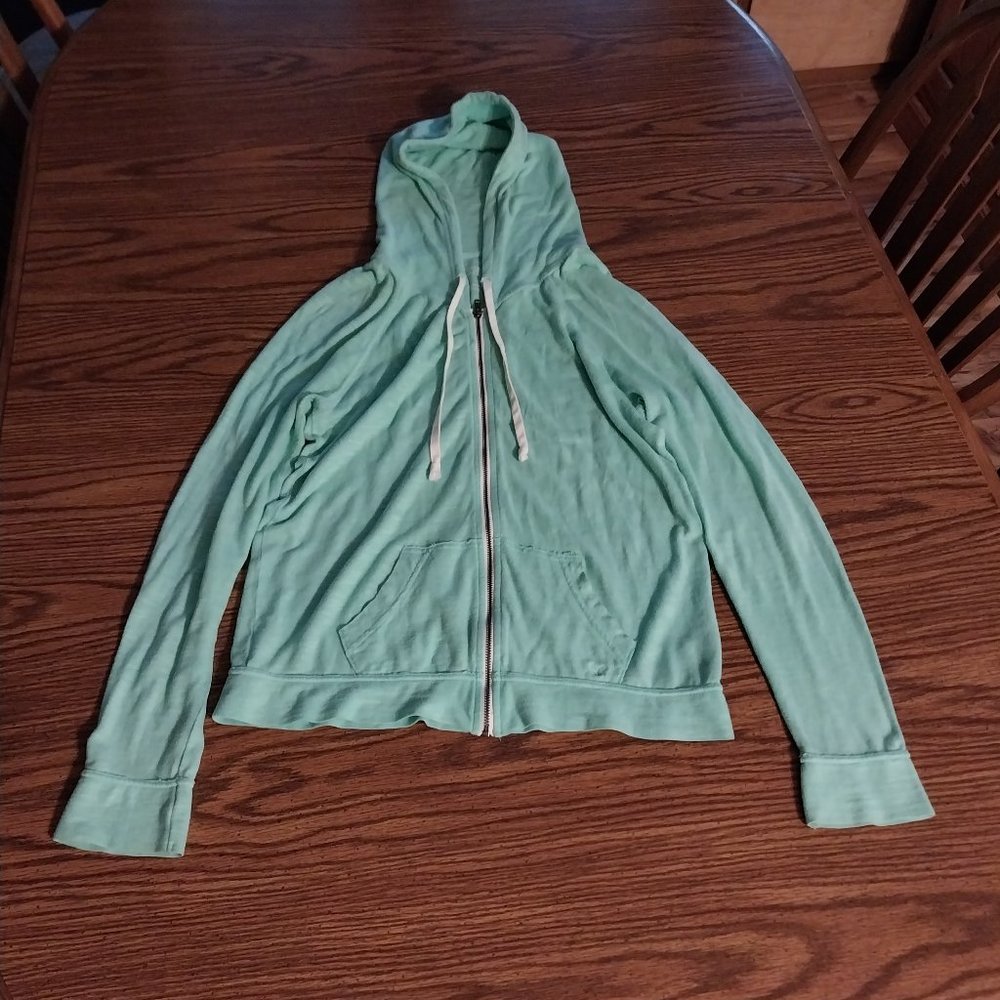 American eagle outfitters lightweight zip hoodie